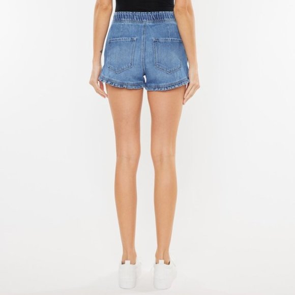 Kancan Ruffle Hem Shorts - Picture 10 of 13